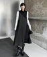 Black Mesh Layered Skirt